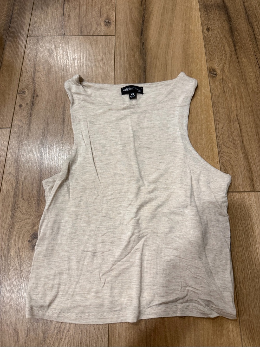 Dry Goods Light Beige Tank Top